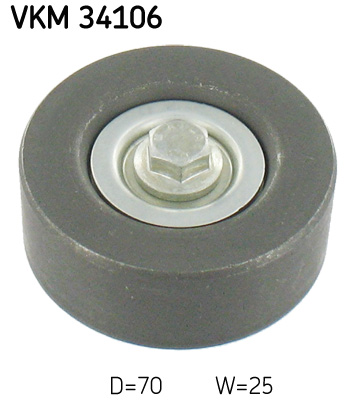 SKF Vezetőgörgő, hosszbordás szíj VKM34106_SKF